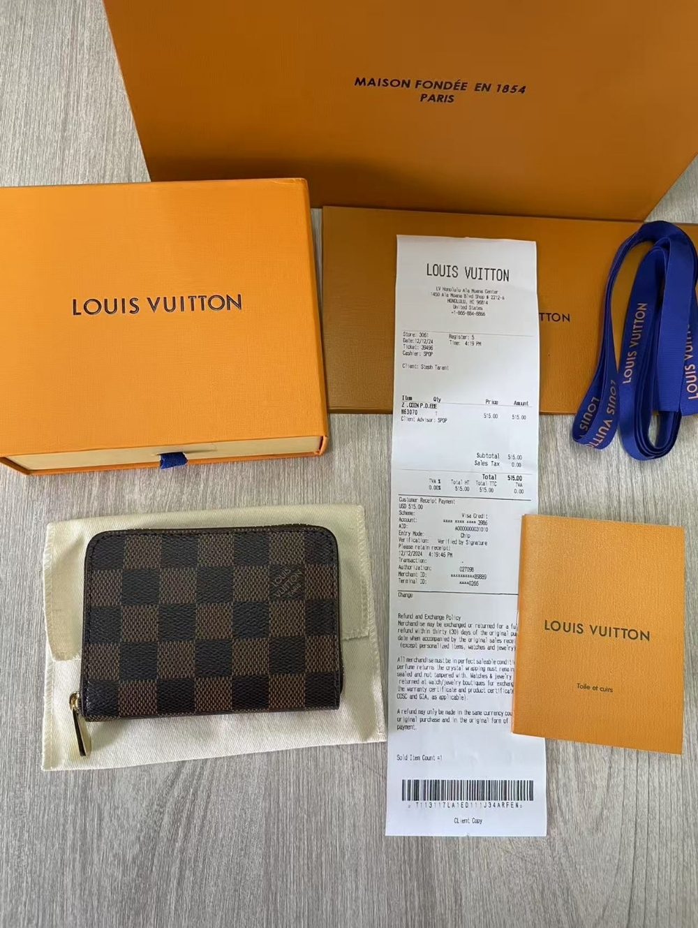 Louis Vuitton Zippy Coin Purse